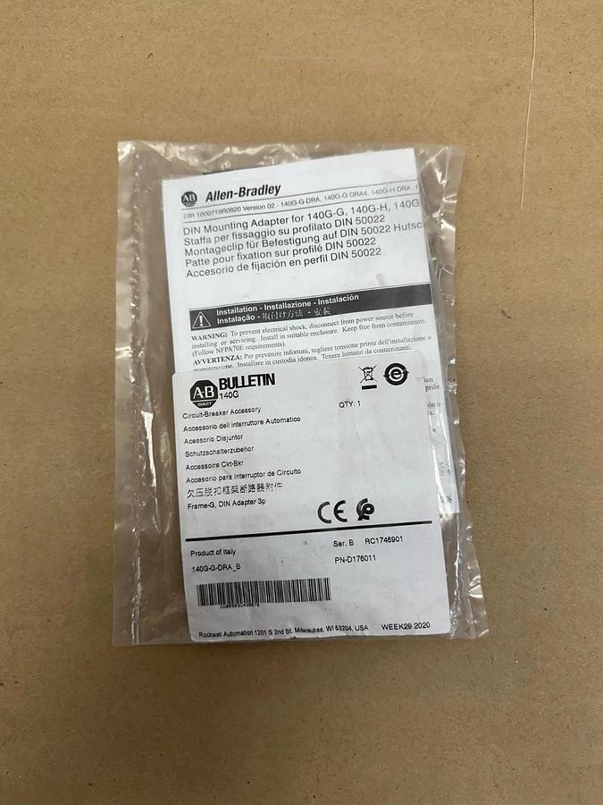 Allen Bradley 140G-G-DRA_B Circuit Breaker Accessory *NEW*