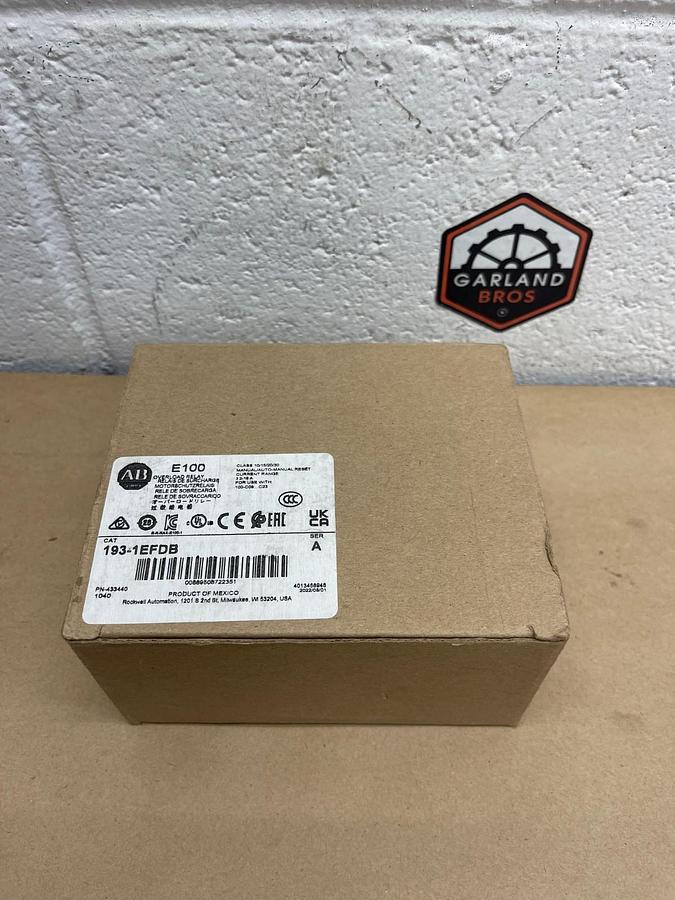 Used Allen Bradley 193-1EFDB Series A Overload Relay, Current Range 3.2-16A