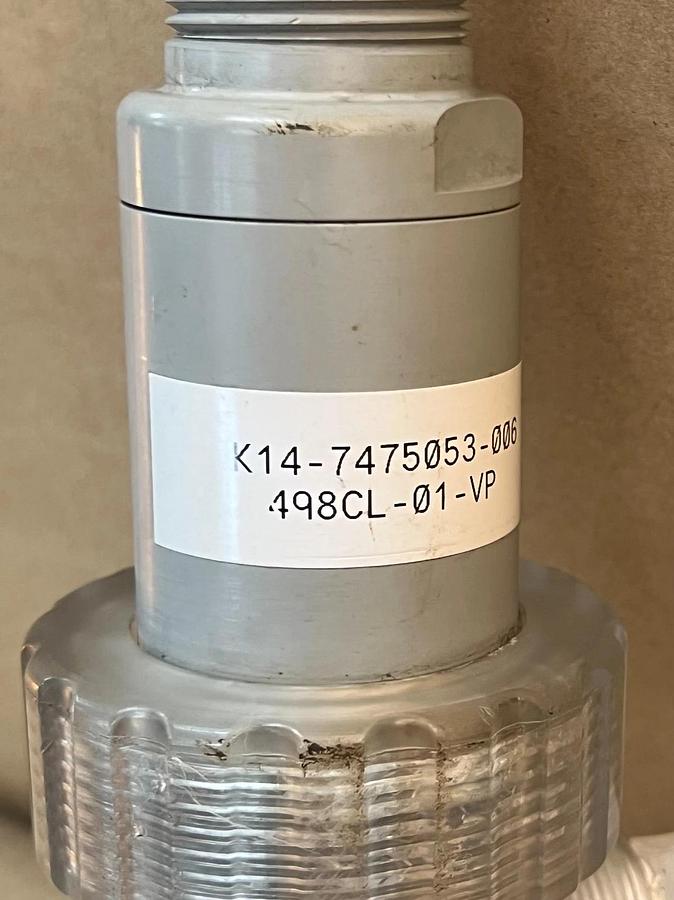 Used Rosemount 498CL Analytical Flow Through Ph Sensor Housing