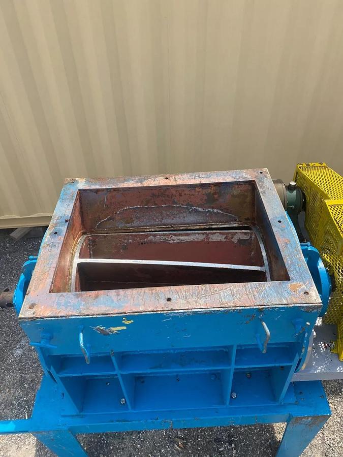 Used Rotary Airlock Feeder 25x30 5HP Toshiba Motor 1745RPM Sumitomo Gearbox