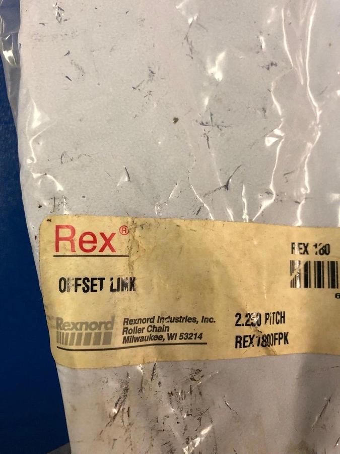 Used Rexnord Rex180 2.250 Pitch Rex1800FPK LOT of 3