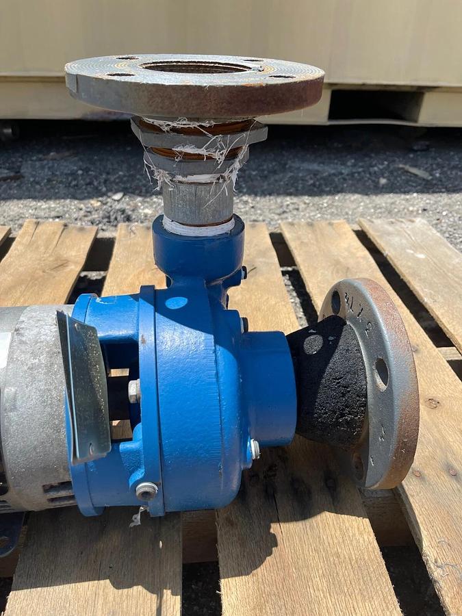Used Scot Motorpump 17 Centrifugal Pump, 2 X 2, SC3040K173W.C 3 HP Baldor Motor