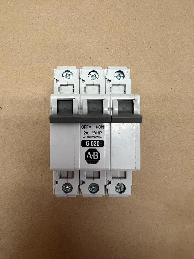 Used Allen Bradley 1492-CB3G020 Manual Motor Controller