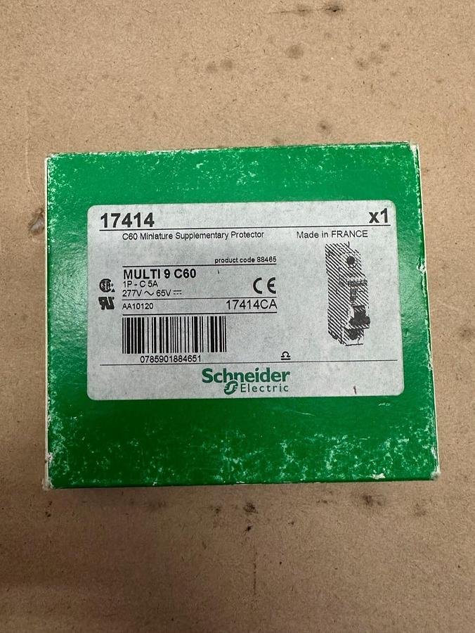 Used Schneider Electric 17414 Circuit Breaker