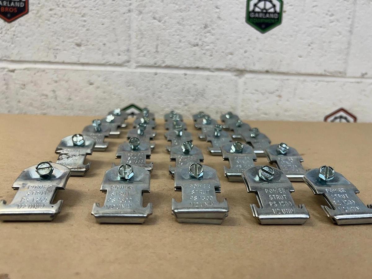 Used Power Strut PS 1300 1/2 UNIV Pipe Clamps - Lot of 25