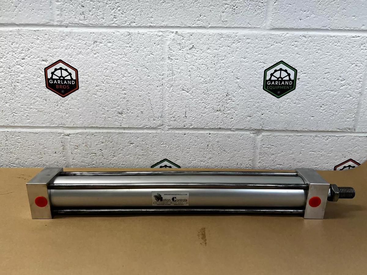 Used Motion Controls D24SENC SL14 RA1 Pneumatic Cylinder 3/4” ram