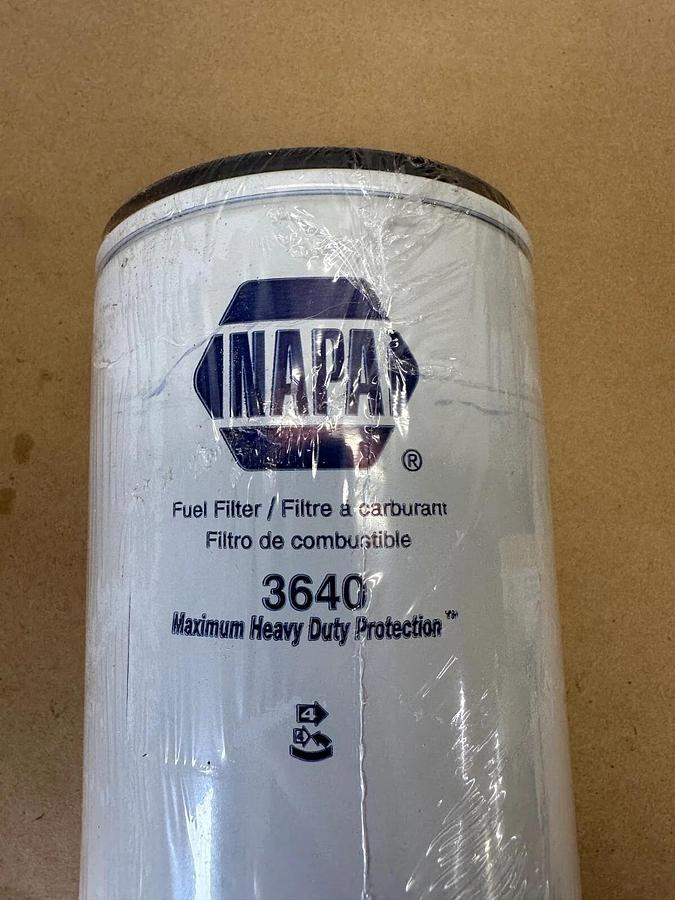 Used NAPA 3640 Gold Fuel Filter