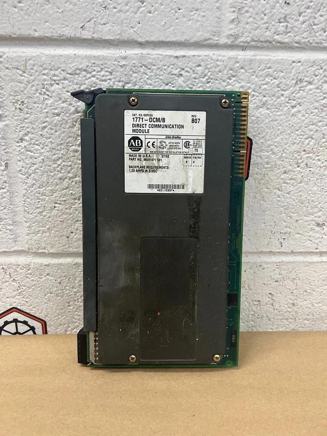 Used Allen Bradley 1771-DCM/B Direct Communication Module REV.B07