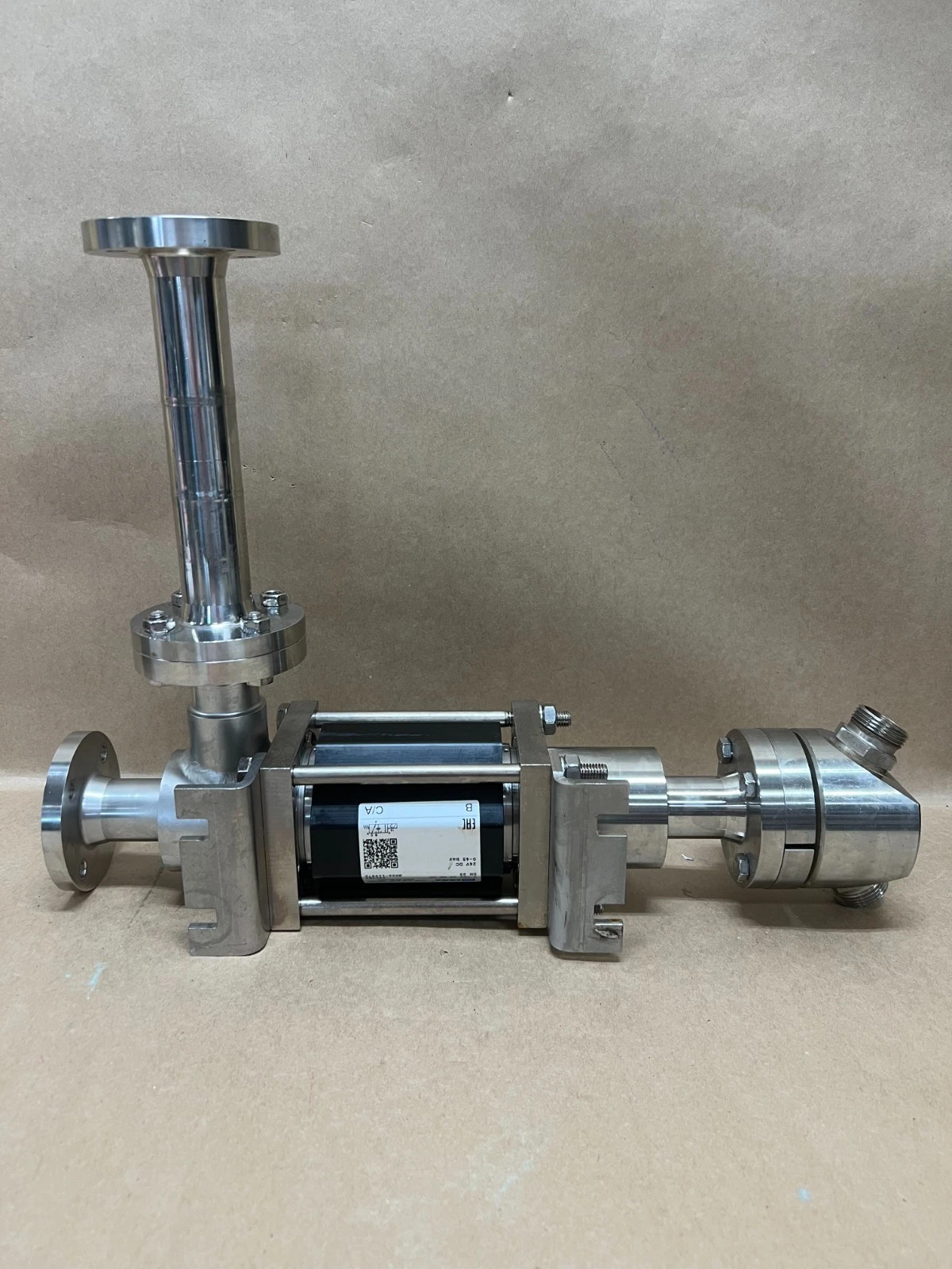 Used Müller Co-ax 5-VFK 25 DR NC 2/2-Way Coaxial Control Valve Assembly, 316L, DN25