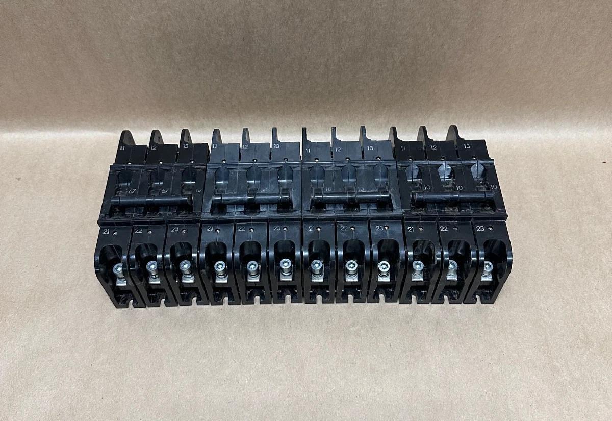 Used Heinemann CF3-233 Lot of 4 Group Circuit Breakers