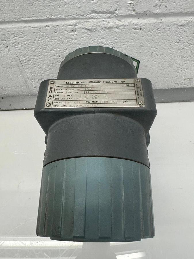 Used Foxboro 823DP-I3S1SM2-A Electronic Transmitter, 12.5-65 VDC, 3000 Psi