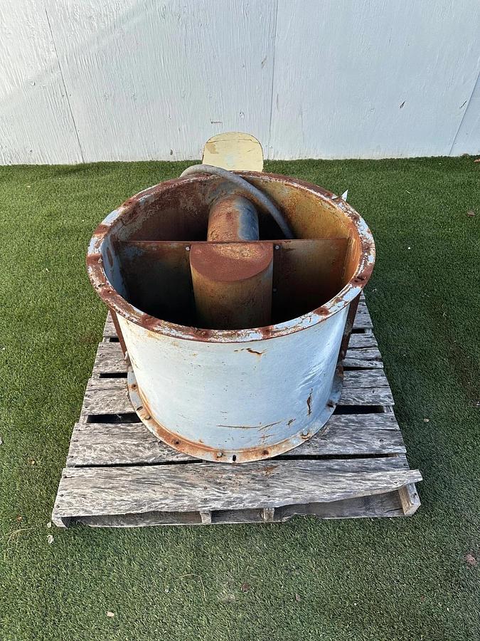 Used Hartzell Fan 46-28DK3, Axial Inline Blower, 10Hp Motor @ 1770RPM, 575V