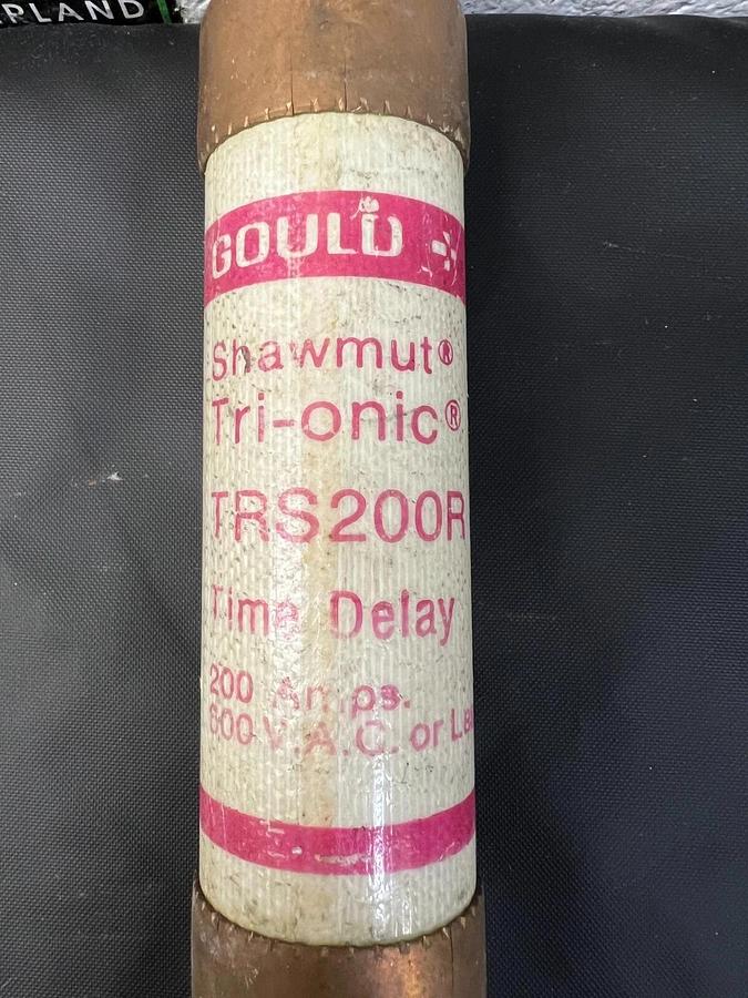 Used Gould TRS200R Time Delay 200 Amps 600 VAC