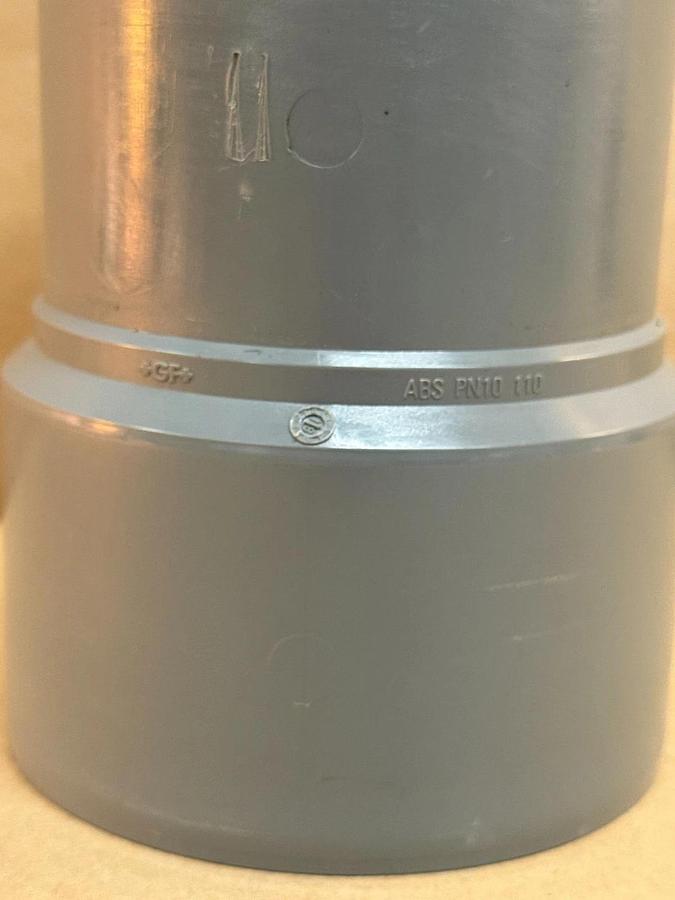 Georg Fischer Cool-Fit ABS Plus 110mm (d110) Adaptor Nipple 738901614