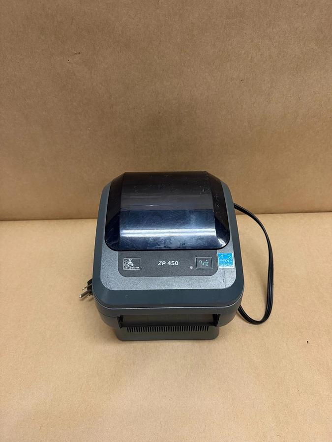 Used Zebra ZP450 Thermal Label Printer