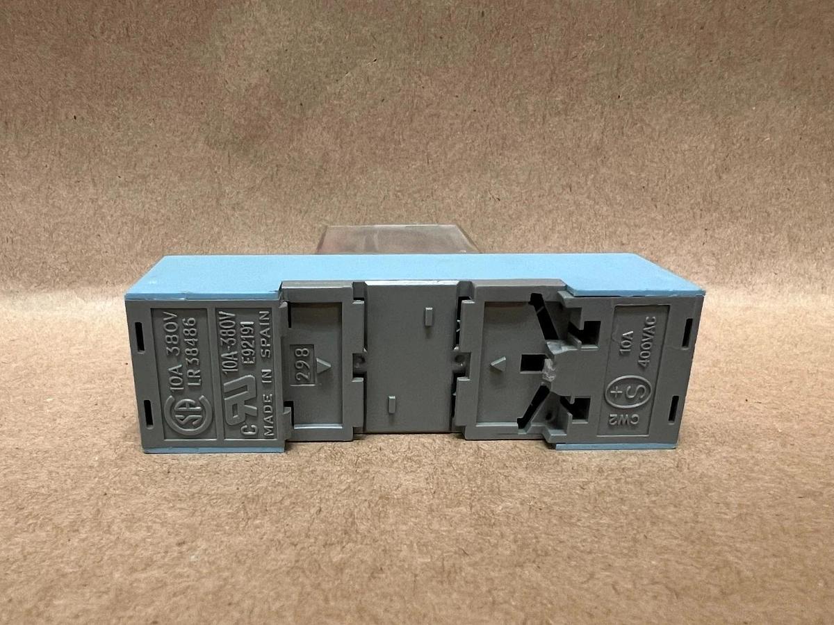 Used Releco C7-A20X Series QR-C Relay with Base - Lot of 2