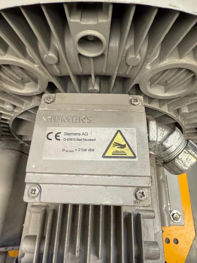 Used Anver VB-9HV Regenerative Vacuum Pump Blower, 6.2 HP