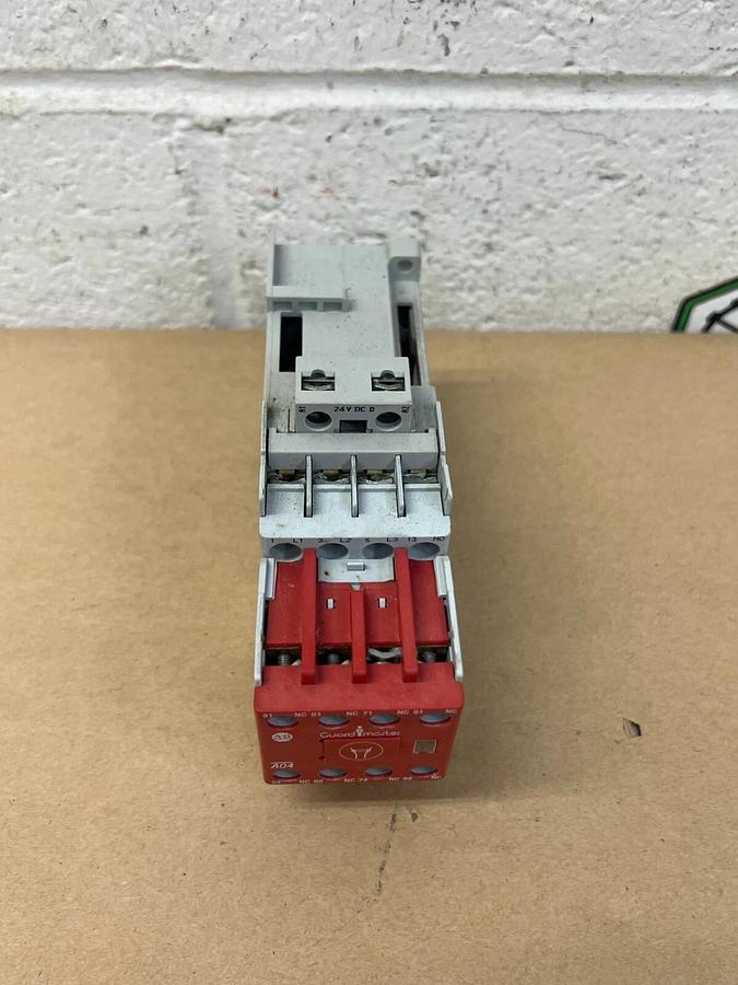 Used Allen Bradley 100-C09D*10 w/100S-F Contactor w/ Control Relay
