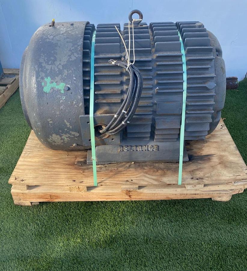 Used Reliance Electric X324009AI-JV Duty Master AC Motor 150HP 885RPM 5005S Frame