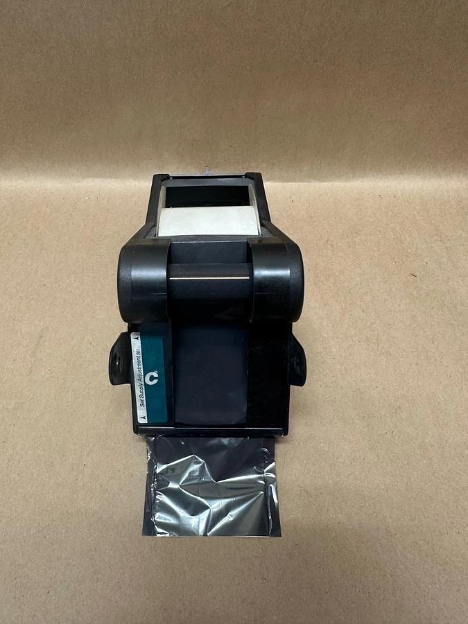 Used Brady B595 Black on Clear, 2.25” x 92’ Label Cartridge, Roughly 1/3 Left