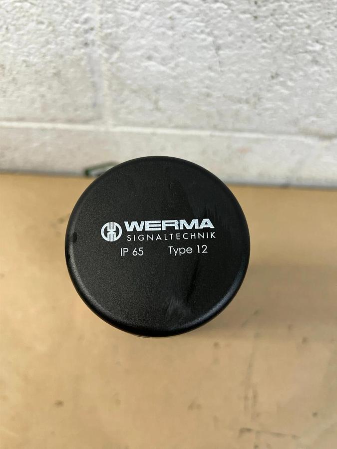 Used Werma Signaltechnik 640 810 00 Type 12 Tower Light, Blue, Green, Orange, Red