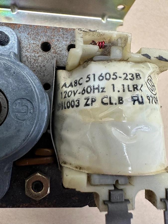 Used Motor GI AA8C 51605-23B, 120V-60Hz
