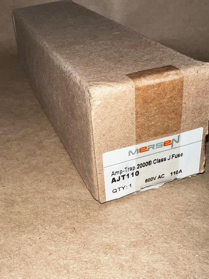 Used Mersen AJT110 Amp-Trap 2000 Class J Fuse 600VAC 110A *FACTORY SEALED*
