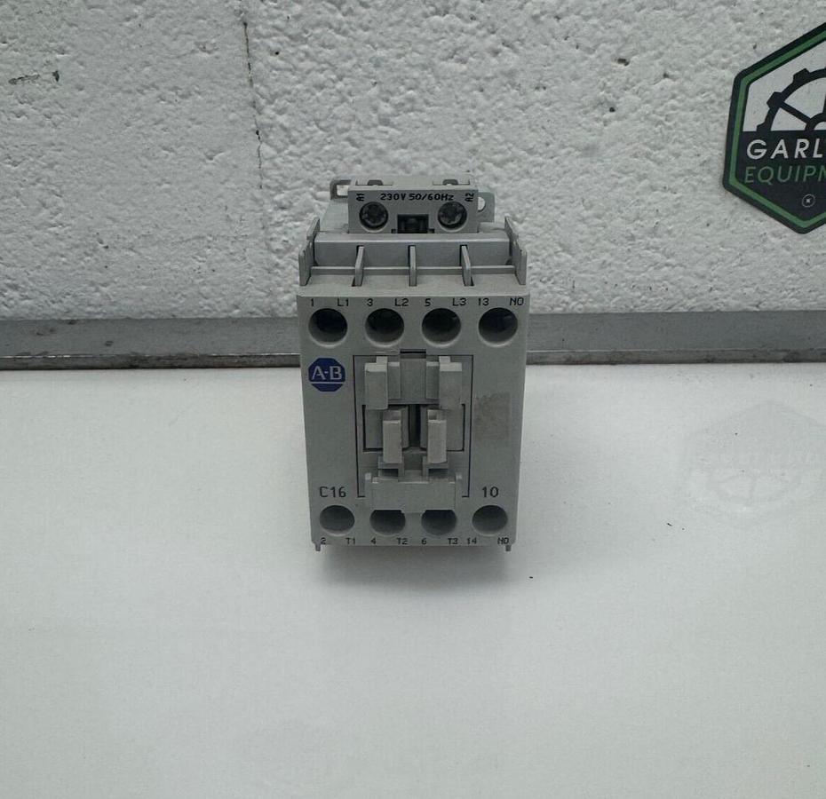 Used Allen Bradley 100-C16*10 Ser B, Contactor, 690 V, 32 A, 3 Hp, 8 Kv