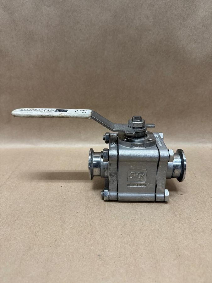 Used SVF 841L08 1-1/2” 316L CF3M Ball Valve