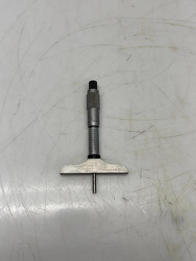 Used Starrett No. 445 Depth Micrometer