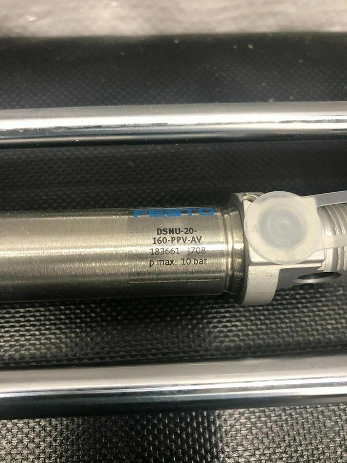Used Festo SLE-20-160-KF-A-G-CV-CH-PV-PH Guided Linear Actuator