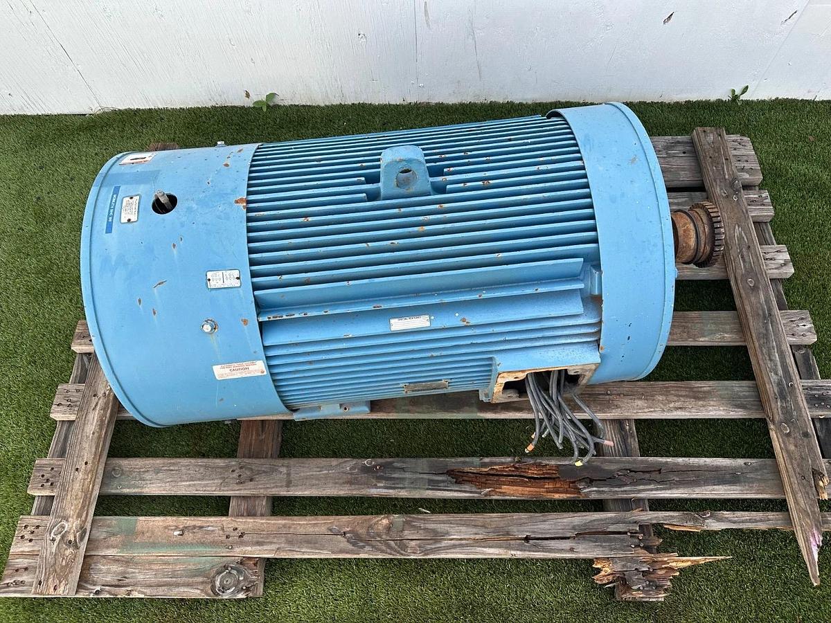 Used U.S. Electrical Motors 6366-A11A260R072M 350Hp @ 1780RPM, 460V, 3 Phase, 60Hz
