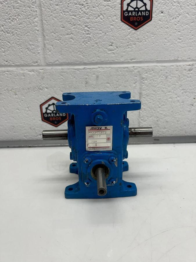Used Morse 95FM10002 13W, Ratio 10 Gear Reducer