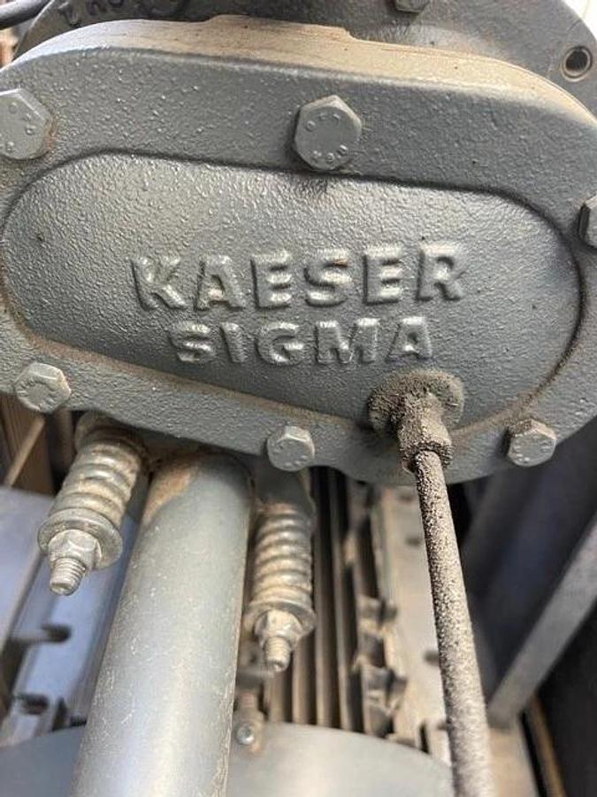 Used Kaeser AS 36 Rotary Screw Air Compressor, 30 HP, 110 PSIG, 135 RPM, MFG 1996