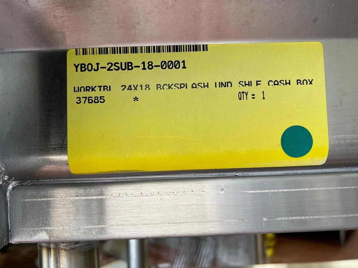 Used Select Stainless Table with Safe