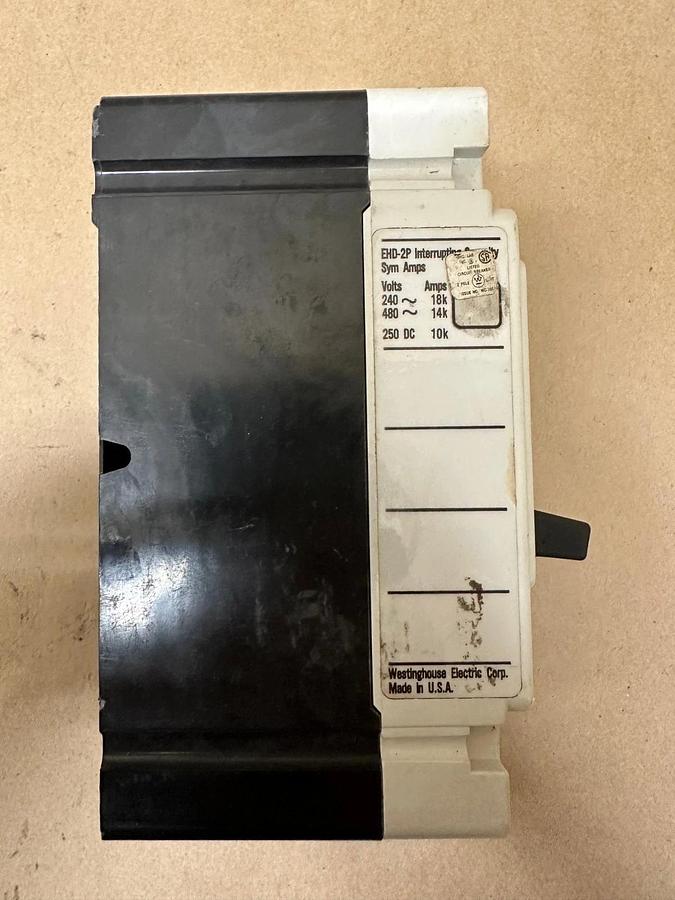 Used Westinghouse EHD 14K Series C 20A Circuit Breaker