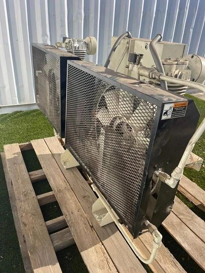 Used Gardner Denver MTOII Duplex Reciprocating Oil-Less Air Compressor, 60 Gal Tank