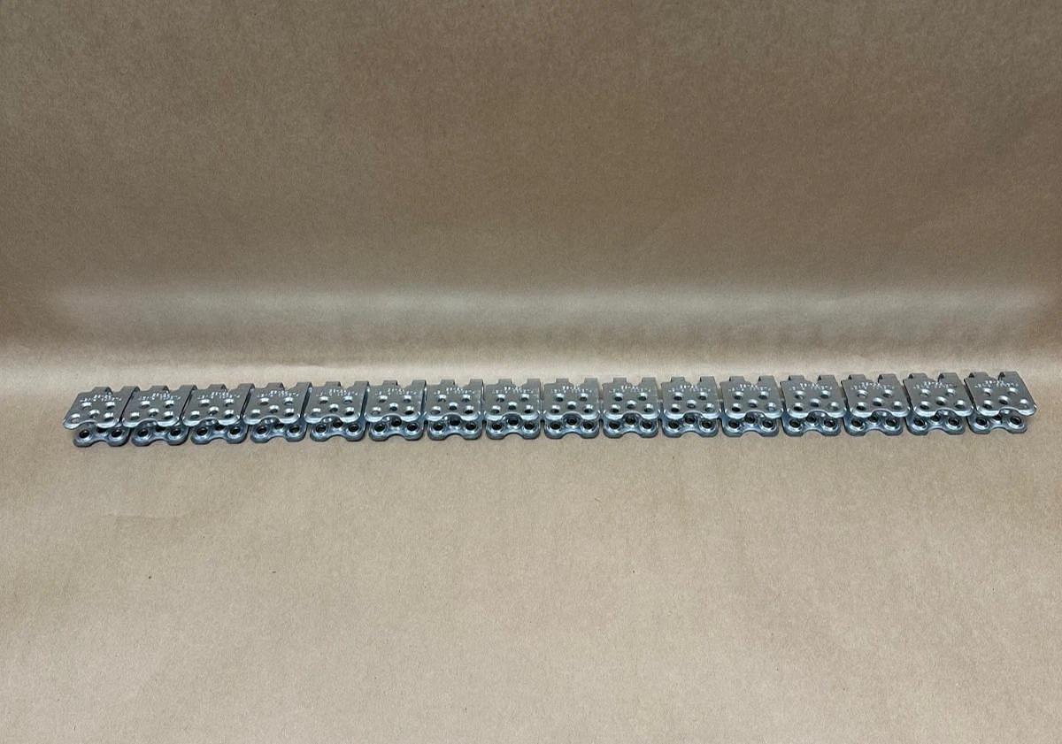 Used Flexco SR 41276 Scalloped Edge Steel Fasteners