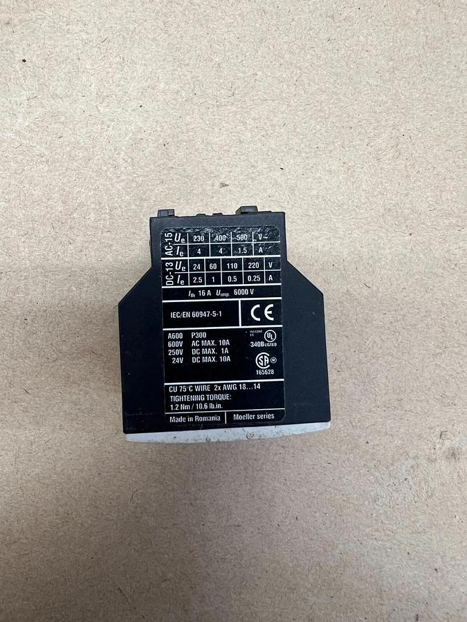 Used Eaton DIL-A-XHI20 Contact Block - Lot of 14