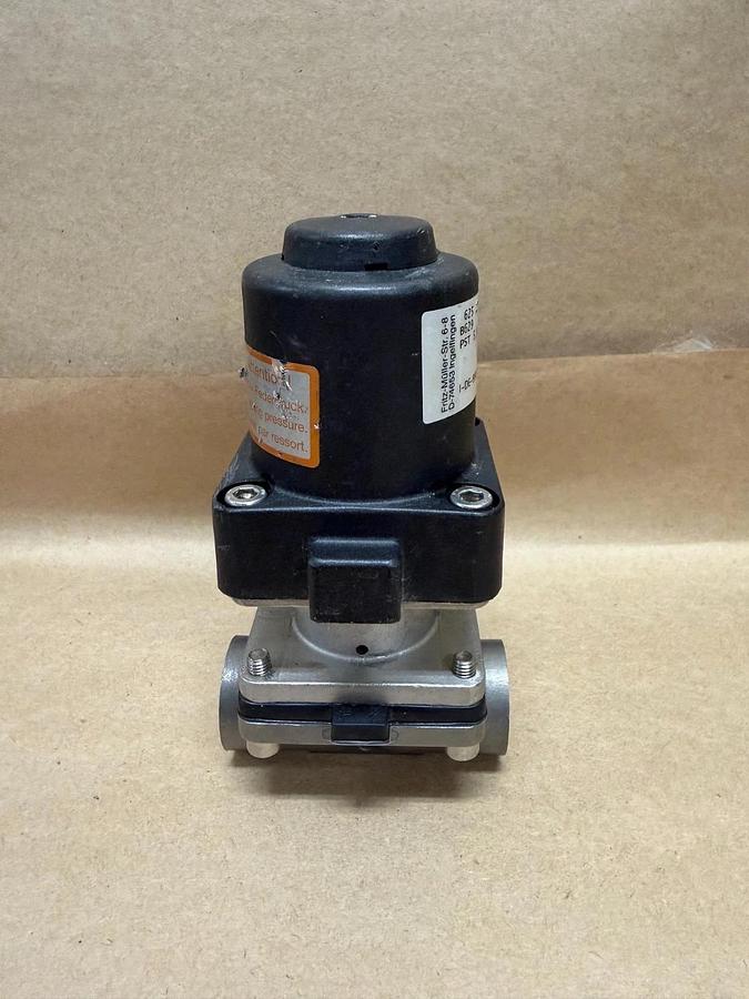 Used GEMU 625 15D 1341311/N Pneumatic 2-Way Diaphragm Valve