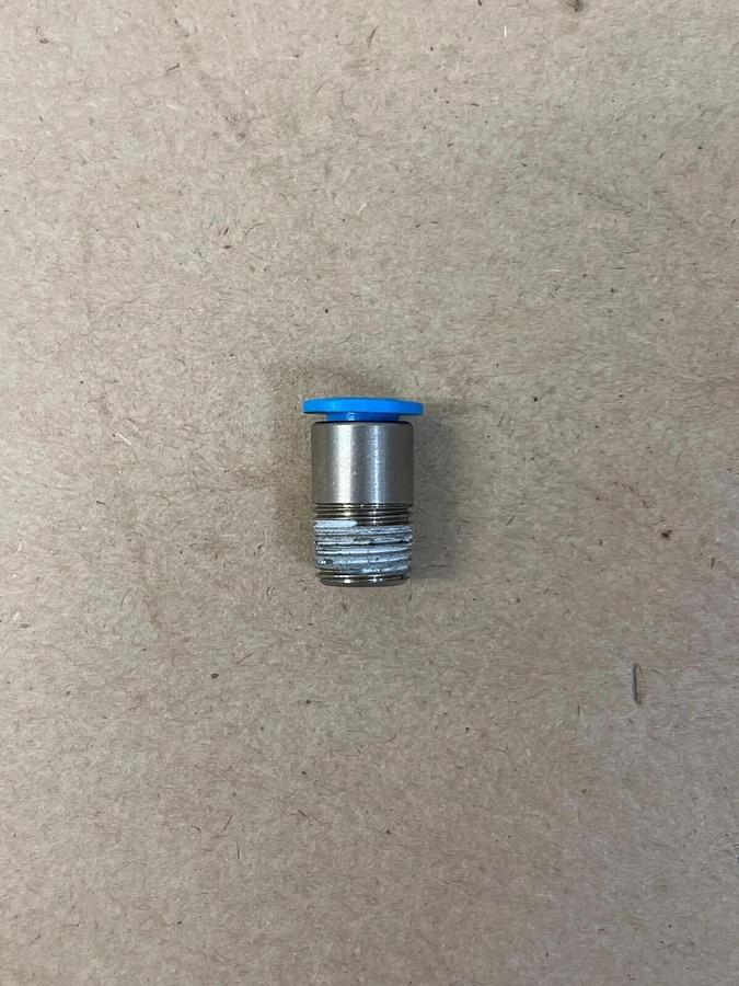 Used Festo Push-In Fitting (15 pc.) Male 7/16” NPT - Lot of 15