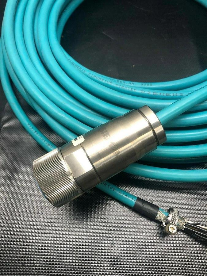 Used Siemens Sinumerik Simodrive Cable, 570102.002.01 Cable w/ P4LN 470 Plug