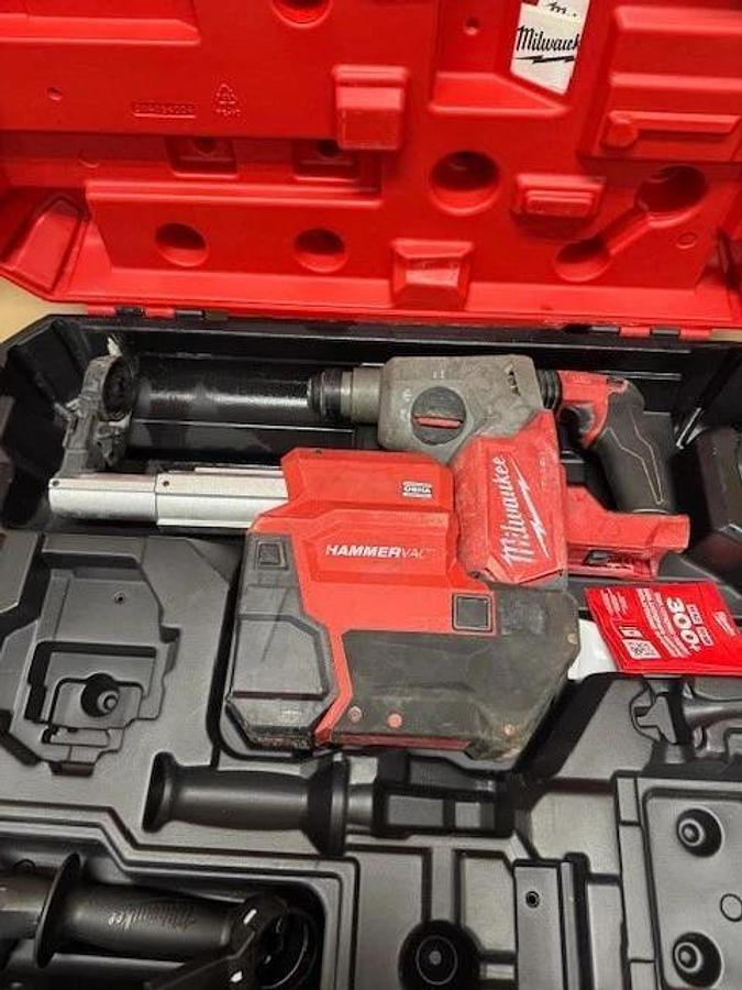 Used Milwaukee 2912-22DE Rotary Hammer Kit, No Battery or Charger