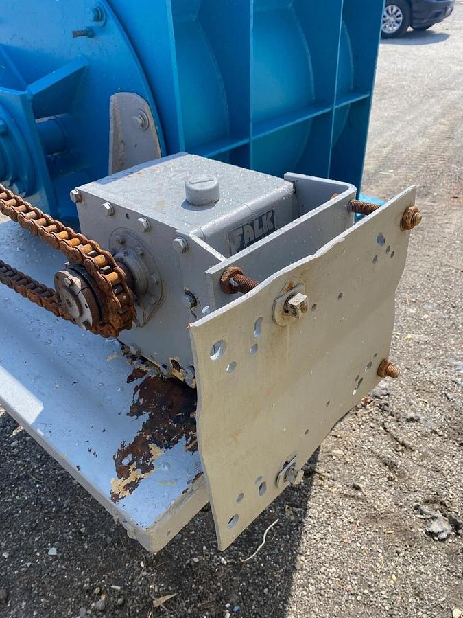 Used Rotary Airlock Feeder 30x30 w/ Falk Gearbox - No Motor