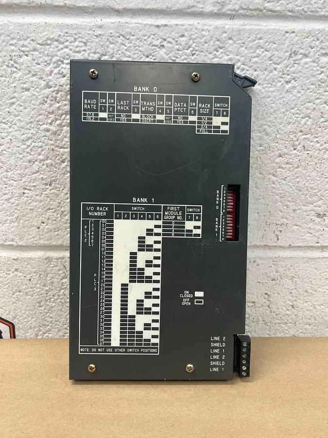 Used Allen Bradley 1771-DCM/B Direct Communication Module REV.B07