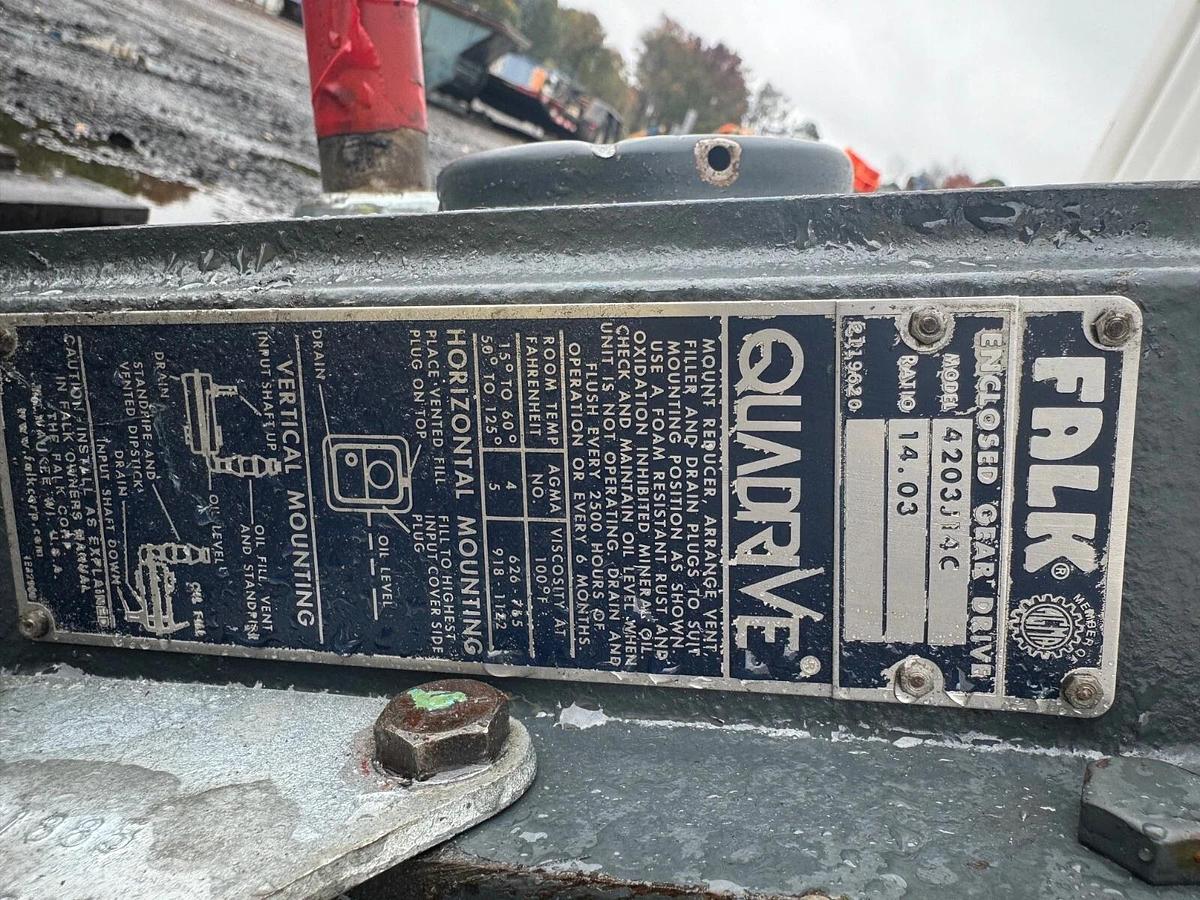 Used Falk 4203 J14 C Gear Drive, Ratio: 14.03:1, 1-5/16” Shaft