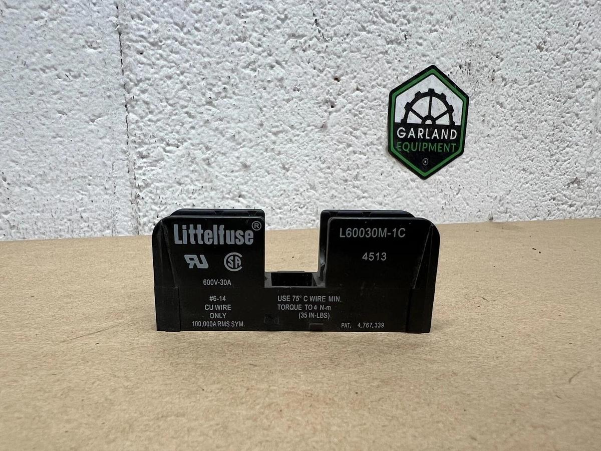 Used Littelfuse L60030M-1C 600V-30A Fuse Holder Block - Lot of 12