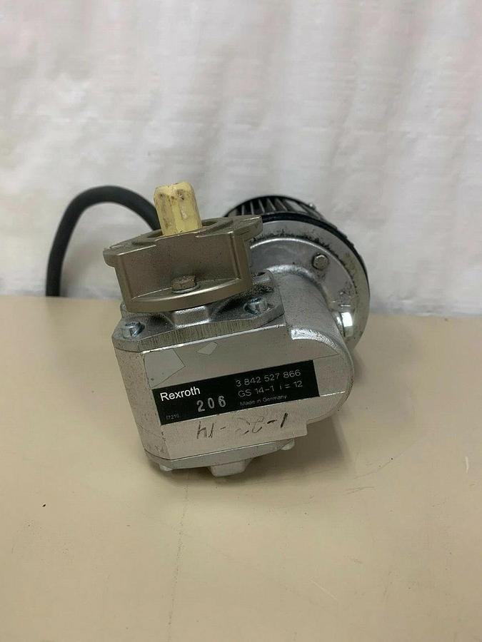 Used Bodine Electric Rexroth 42Y6BFPP Gear Motor w/ Motor Gear Reducer