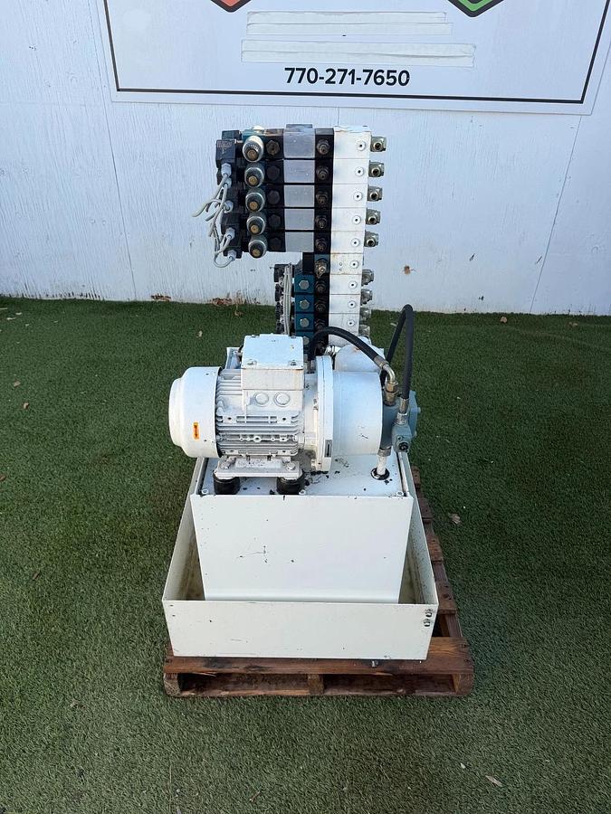 Used Bosch/FMB- Hydraulik Industrial Hydraulic Power Unit, 12 L/Min Flow, 80 BAR Max