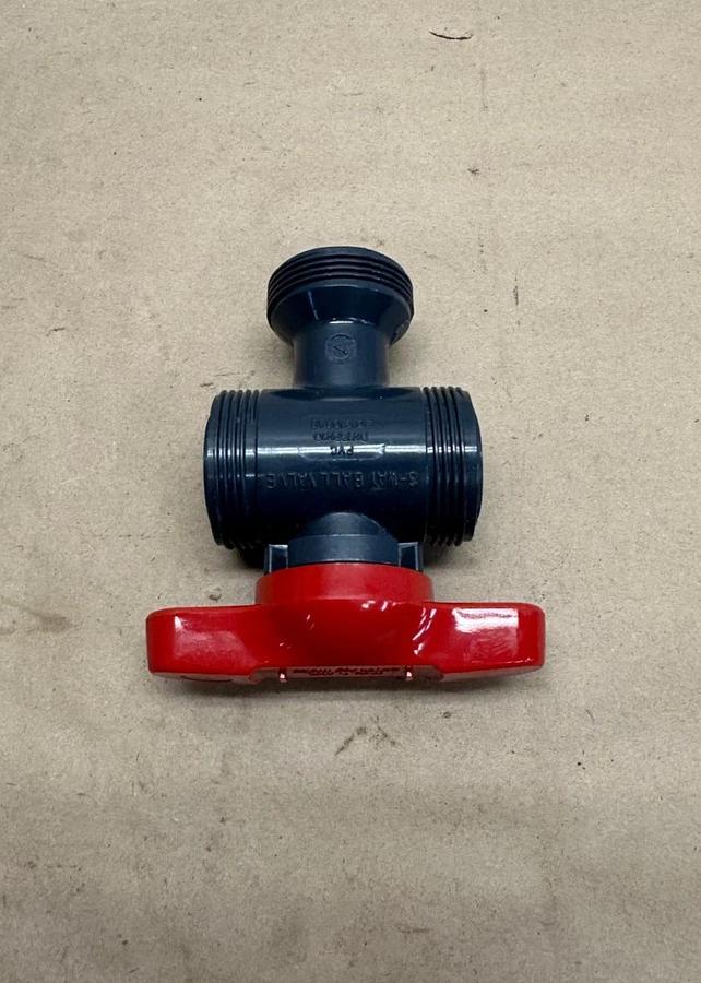 New - open box ASAHI 09B00043-H 3-Way Ball Valve *NEW*